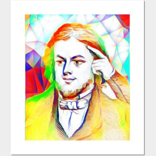 Rufus Wilmot Griswold Colourful Portrait | Rufus Wilmot Griswold Artwork 11 Posters and Art